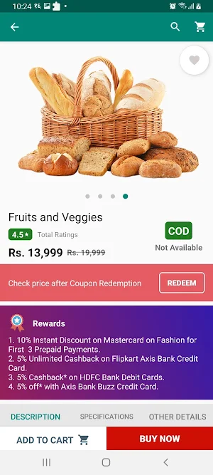 Grocery Bazaar - e-Commerce Ap Screenshot 2