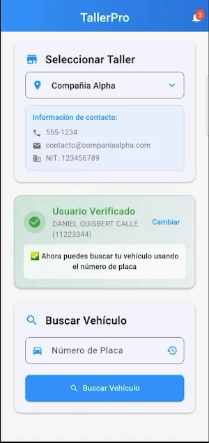 TallerPRO Screenshot 1