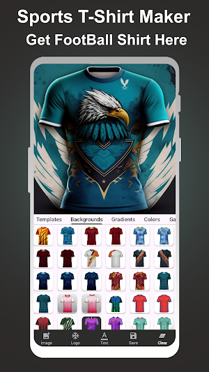 Sports T-shirt Maker&Designer Screenshot 2