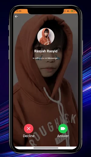 Rasyah Rasyid Call Simulator Screenshot 1