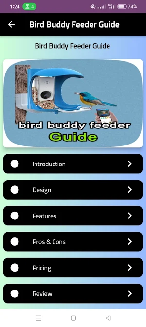 bird buddy feeder guide Screenshot 0