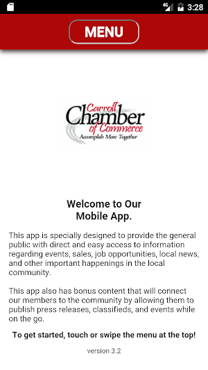 Carroll Chamber of Commerce Screenshot 0