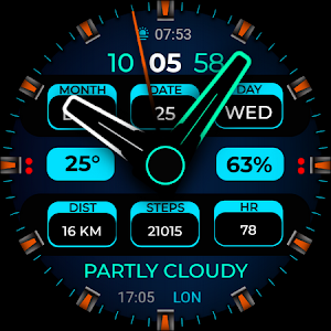 Watch Face WF123 Screenshot 3