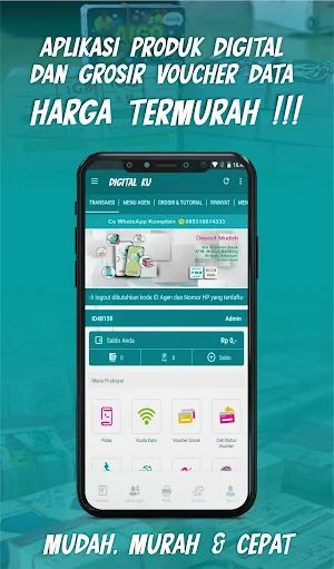 DIGITALKU : Aplikasi Pulsa Screenshot 0