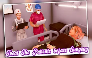 Virtual Doctor Mom Family Sim Game Screenshot 2