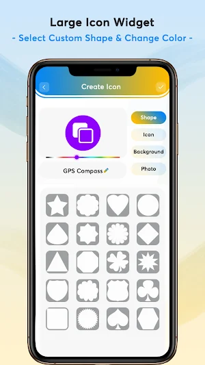 Icon Changer - Big Icon Widget Screenshot 2