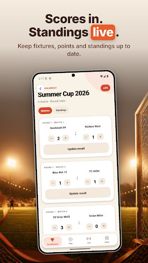 Turnierklar: Tournament Maker Screenshot 2