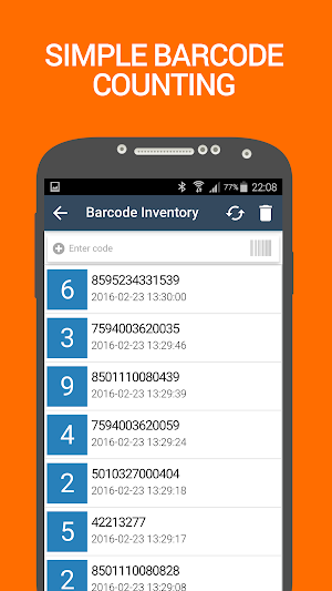 Barcode Inventory Counter Pro Screenshot 2