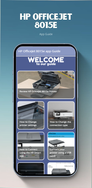 HP OfficeJet 8015e app Guide Screenshot 0