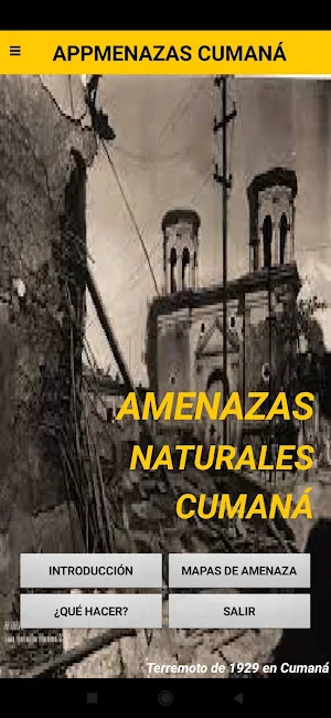 APPMENAZAS Cumaná Screenshot 1