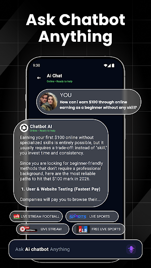 Smart Chatbot - AI Assistant Screenshot 0