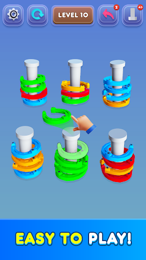 Horseshoe Sort - Puzzle Games Screenshot 0