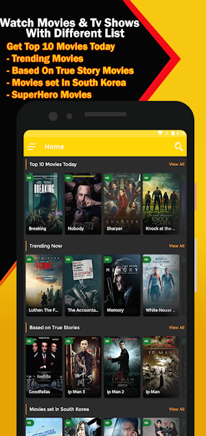 Mflix: películas y series Screenshot 1