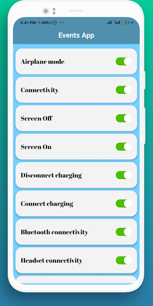 Event App Screenshot 2