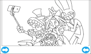 Digital Kircus : Coloring Game Screenshot 2