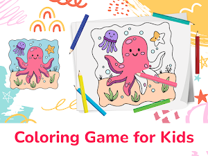 Coloring Games for Kids, Paint Screenshot 1