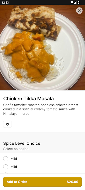 Sherpa Indian Kitchen Screenshot 3
