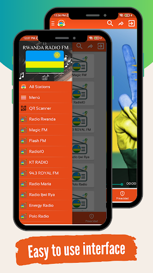 Rwanda Radio Fm: Live Music Screenshot 1