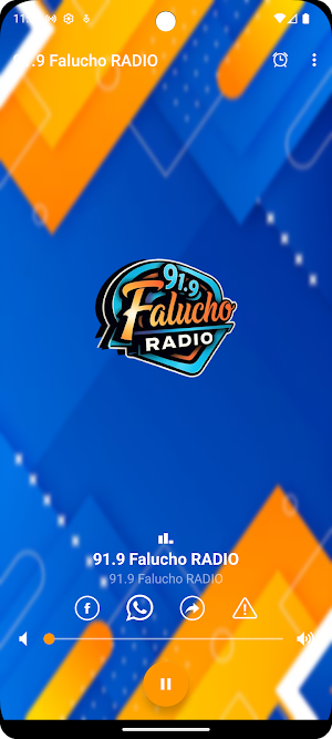 91.9 Falucho RADIO Screenshot 1