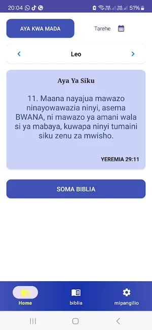 Biblia takatifu ya kiswahili Screenshot 2