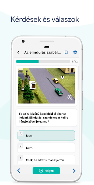 KRESZ Teszt Screenshot 2