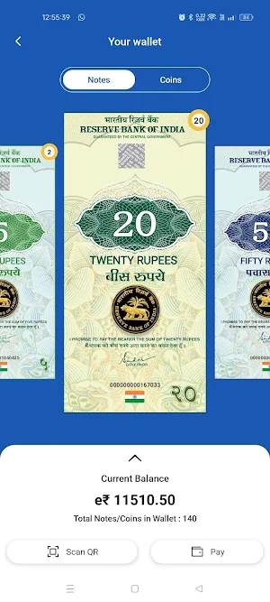 Indian Bank Digital Rupee Screenshot 2