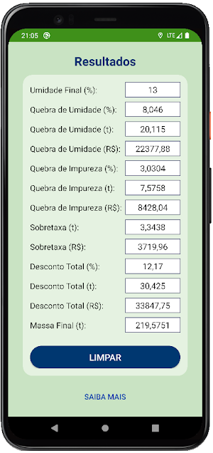Descontos de Armazenagem Screenshot 2