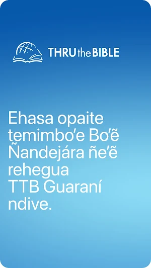 TTB Guarani: Ñemoarandu Biblia Screenshot 1