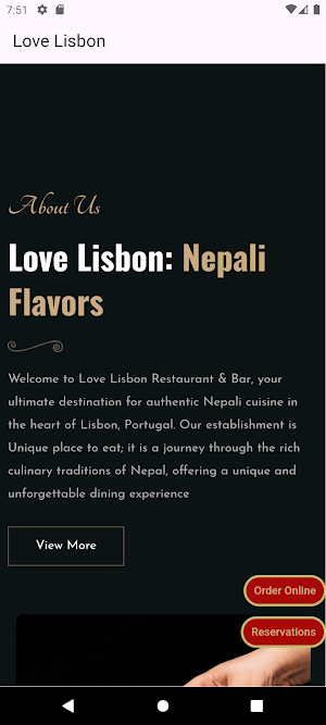 Love Lisbon Restaurant - Bar Screenshot 3