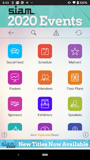 SIAM 2020 Conferences Screenshot 2