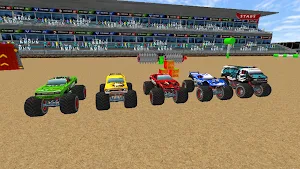 Monster Truck 3D Demolish Game Screenshot 3