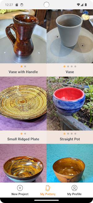 Pottery Log Screenshot 1
