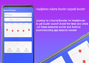 Volume Booster for bluetooth Screenshot 1