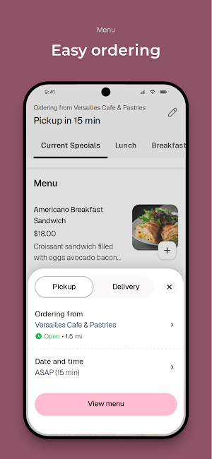 Versailles Cafe & Pastries Screenshot 2