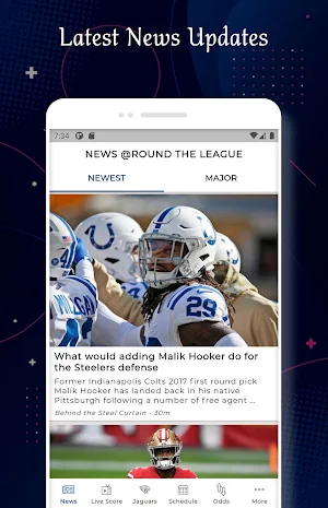 Jacksonville - Football Live Score & Schedule Screenshot 0