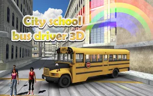 City School Bus Driver 3D Screenshot 1