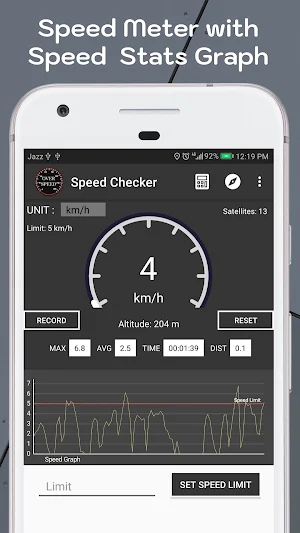 Speed Meter Over Speed Check Screenshot 0