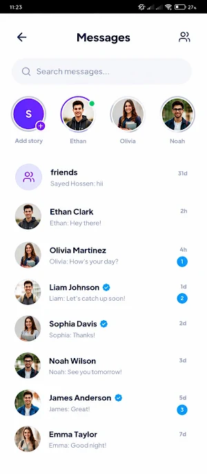 Zenivio – Social Network Screenshot 1