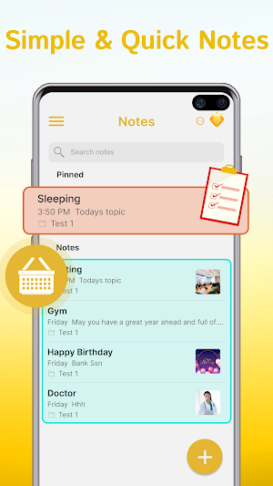 iNotepad - Simple & Easy Notes Screenshot 1