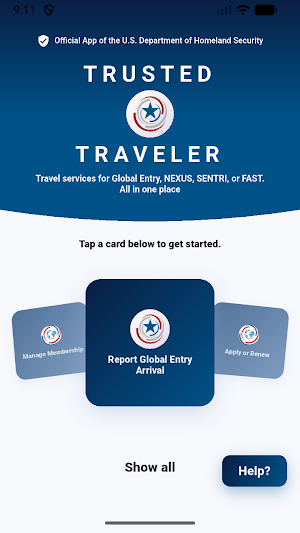 Trusted Traveler Screenshot 0