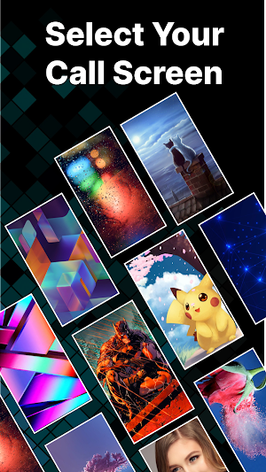 Phone Call Screen 3D Theme App Screenshot 0