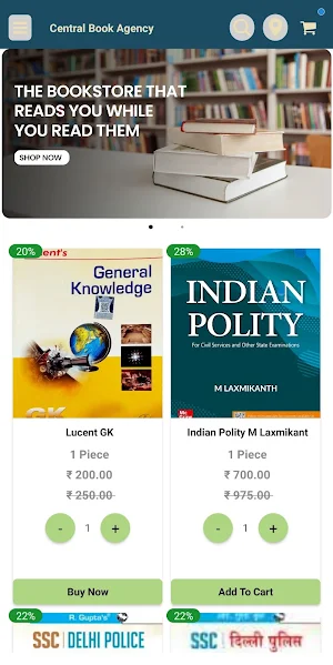 Central Book Agency Screenshot 0