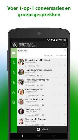 Zorg Messenger Screenshot 0