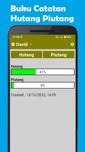 Buku Catatan Hutang & Piutang Screenshot 0