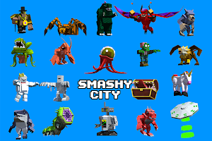 Smashy City X Ultraman - Monster Game Screenshot 0