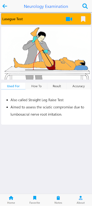 Neurology Examination Lite Screenshot 1