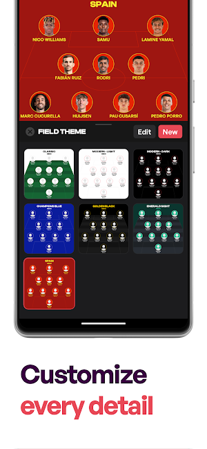 MyLineups - Lineup Builder Screenshot 1