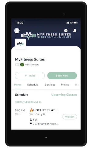 MyFitness Suites Screenshot 3