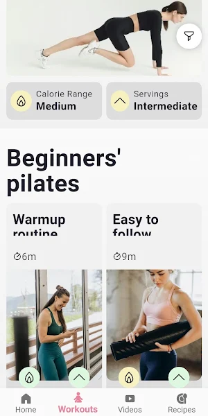 Wall Pilates Workout at Home Screenshot 2