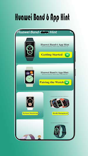 Huawei Band 6 App Hint Screenshot 1